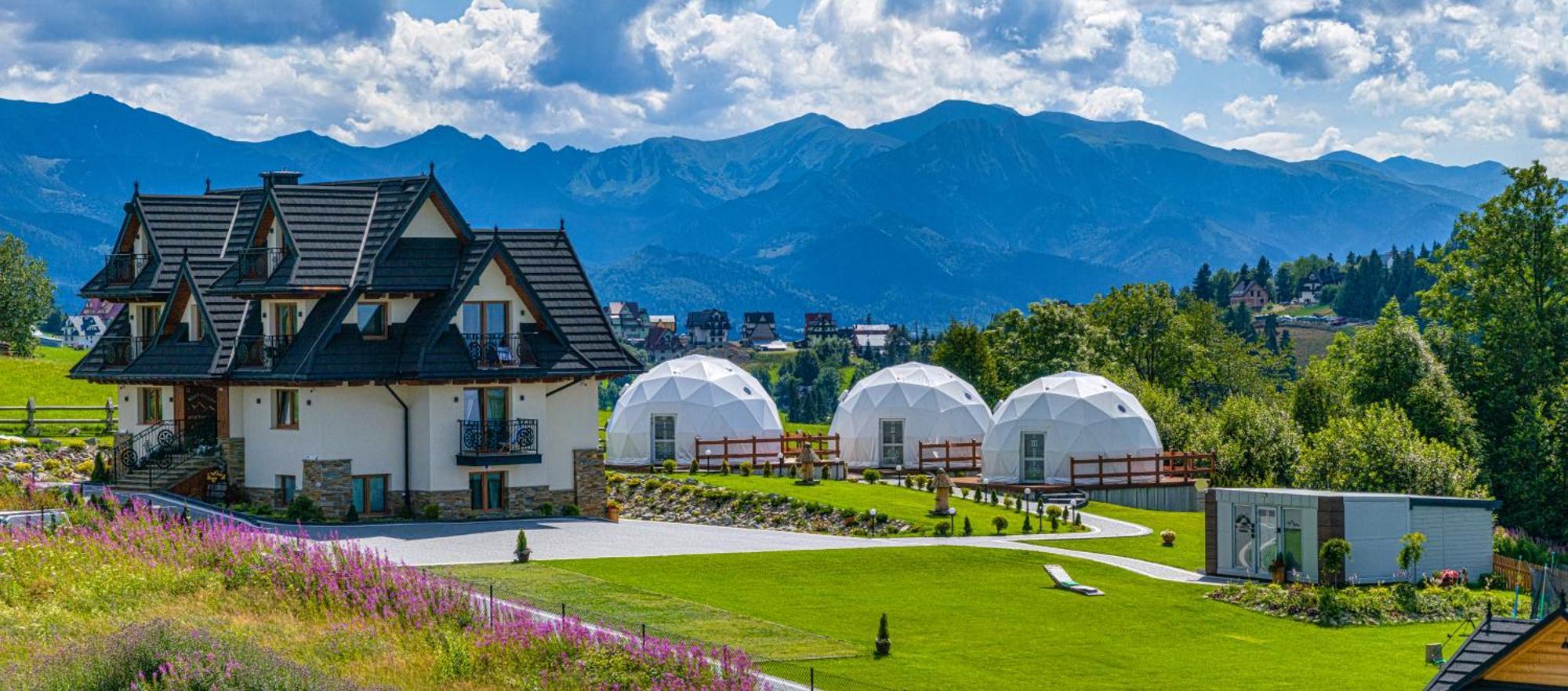 Tatry Mountain Glamp Z Jacuzzi 호텔 자코파네 외부 사진