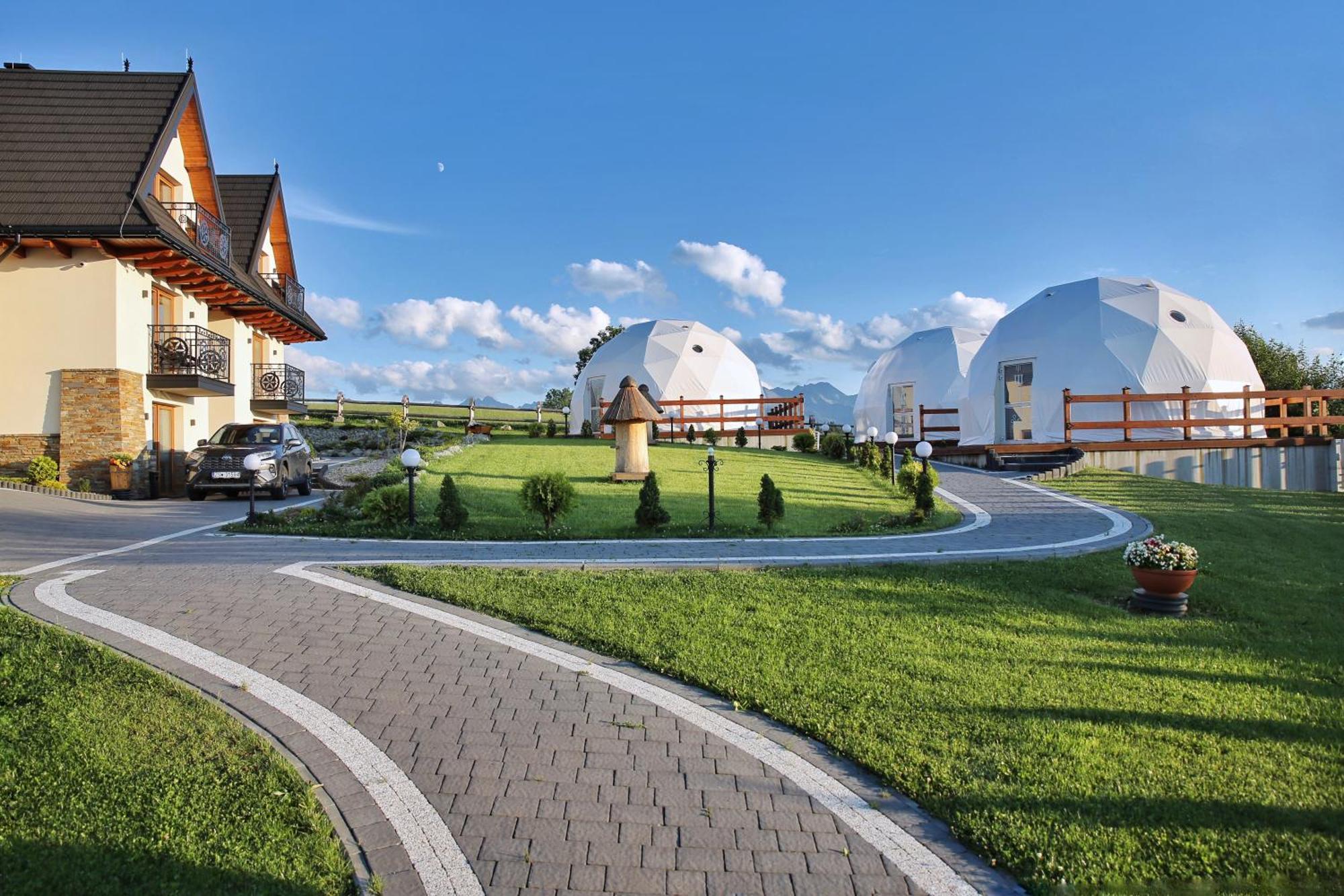 Tatry Mountain Glamp Z Jacuzzi 호텔 자코파네 외부 사진