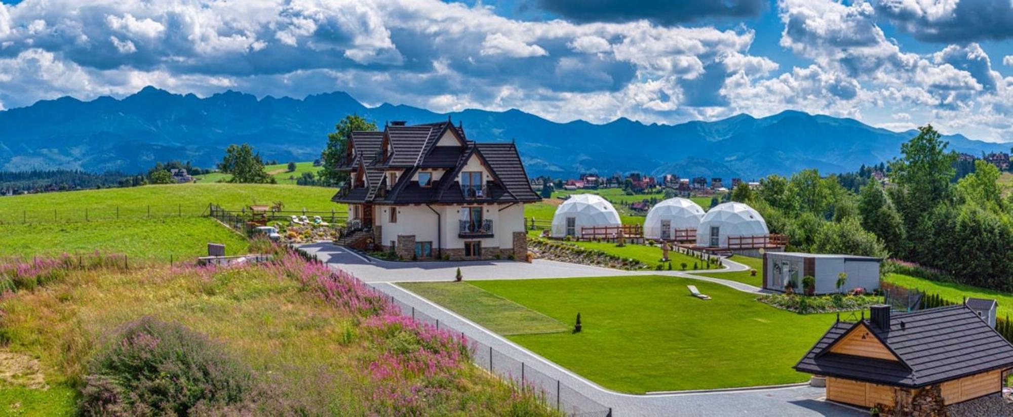 Tatry Mountain Glamp Z Jacuzzi 호텔 자코파네 외부 사진