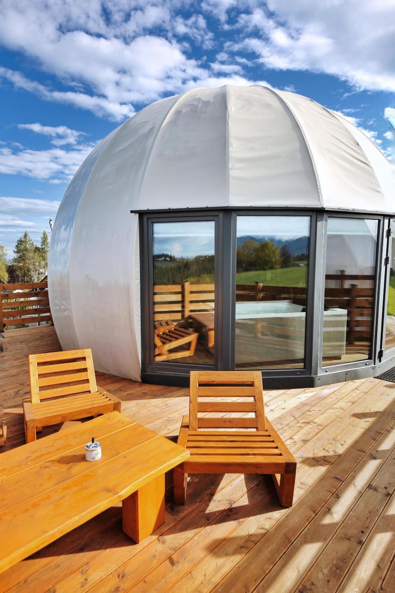 Tatry Mountain Glamp Z Jacuzzi 호텔 자코파네 외부 사진
